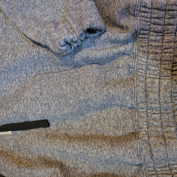 Brand new without tags!-women's cropped fleece sweatshirt hoodie-3/4" zip - Picture 7 of 16